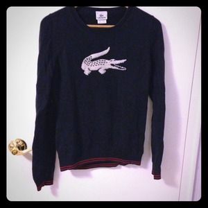 Lacoste preppy sweater