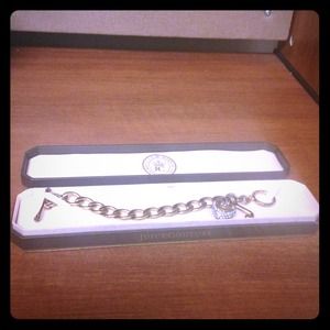 Authentic Gold Juicy Couture Chain Bracelet