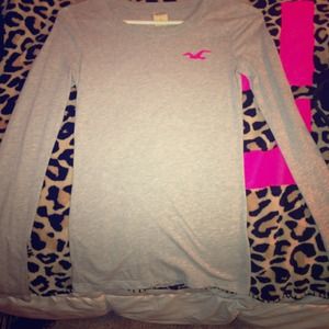 Small, Hollister, long sleeve casual tee.