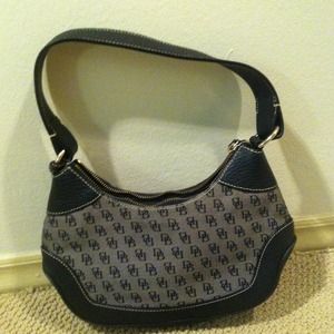 Authentic Dooney and Bourke black handbag
