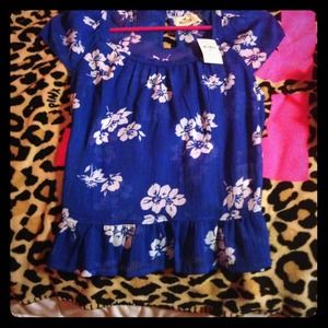 XSmall, Hollister, floral tee