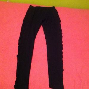 Bebe leggins with holes