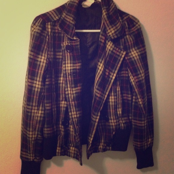 Plaid jacket