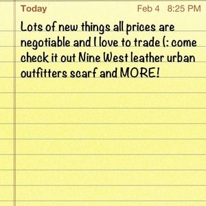 Urban outfitters Nine West leather jackets ect.