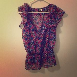 Floral blouse