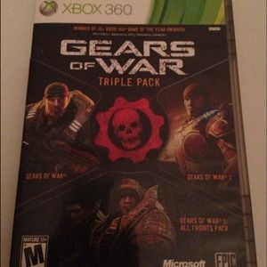 💢SOLD💢Xbox 360 Gears of War Triple Pack
