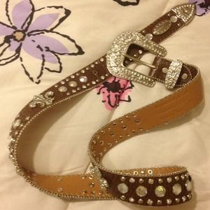 Bling Western Belt Youth LG/Adult Small
