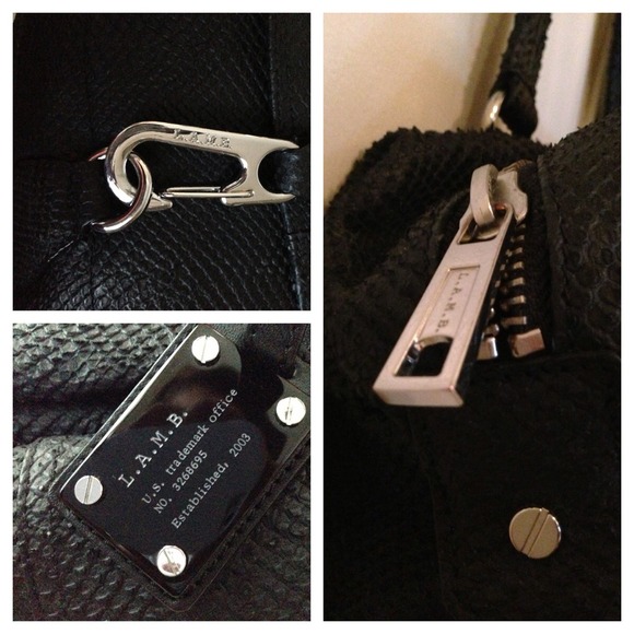🎀RESERVED for Tammyla🎀 L.A.M.B Black handbag