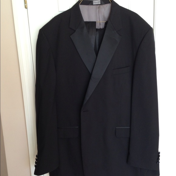 Men's Black Tuxedo 52L & Slack Waist 42/Inseam 30L