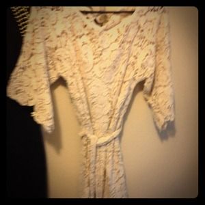 Ark & co lace dress with belt