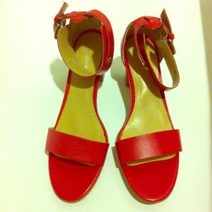 NEW! Red Ankle Shoes