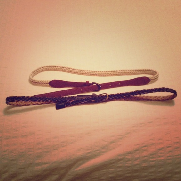 High waisted belts!