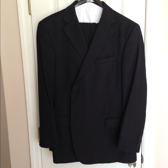 Mens black suits Dockers 50R