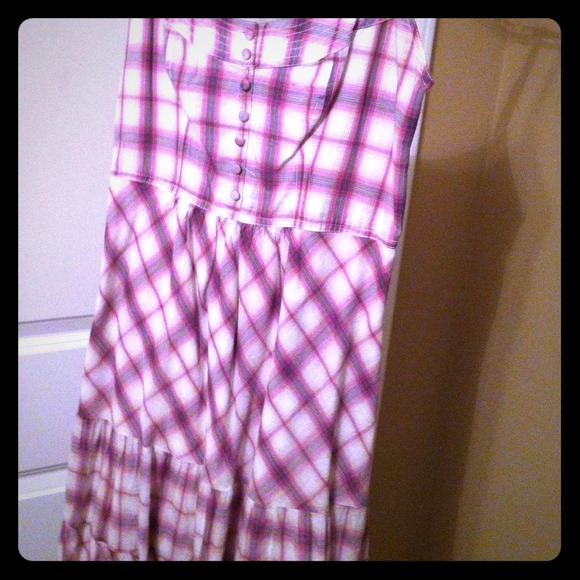 American Eagle plaid dress