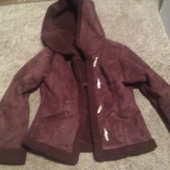 Brown coat!