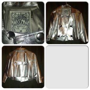 Silver Guess jacket!