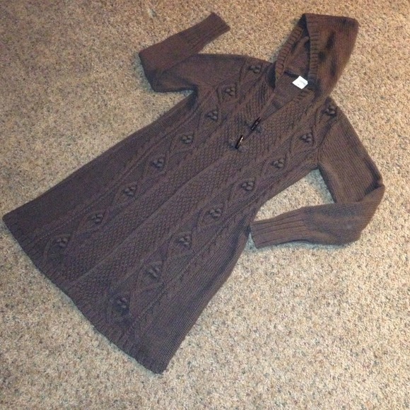 Motherhood Maternity Hooded Sweater