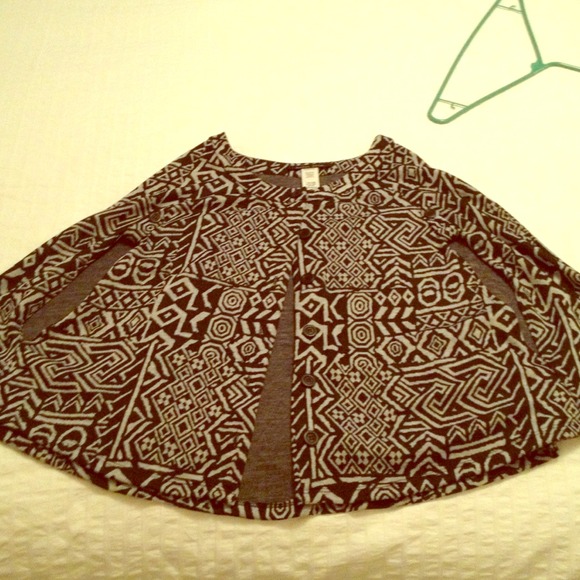Black pancho