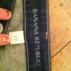 Banana republic skinny crop