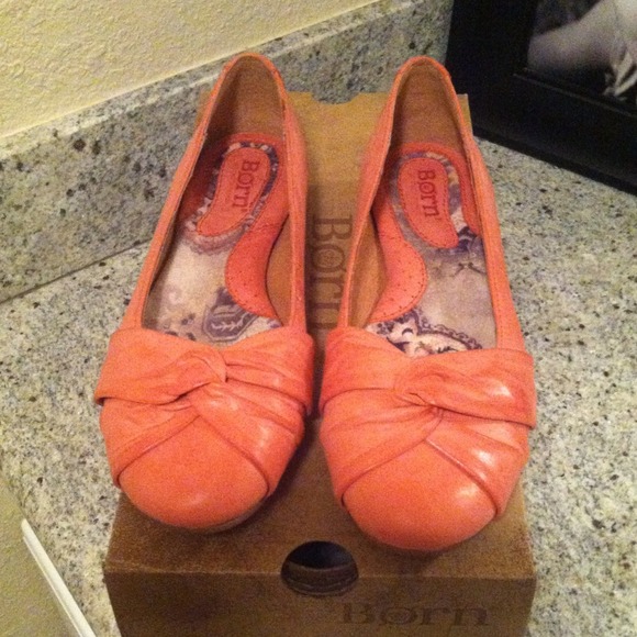 *Reduced from 45 to 35. Born flats size 6
