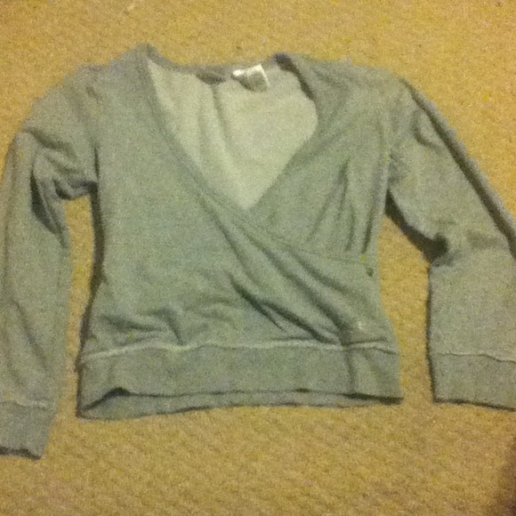 Grey v neck
