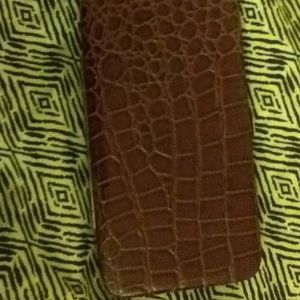 Purple snake skin wallet:)