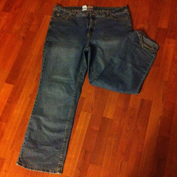 Faded glory jeans, plus size 22w