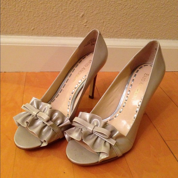 Enzo Angiolini Shoes - Silver Patent Enzo Angiolini heels