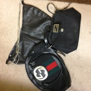 Bundle 3 bags Gucci, DK, Fendi reserved for Lisa