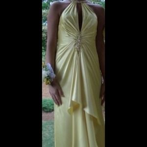 Yellow Evening Gown