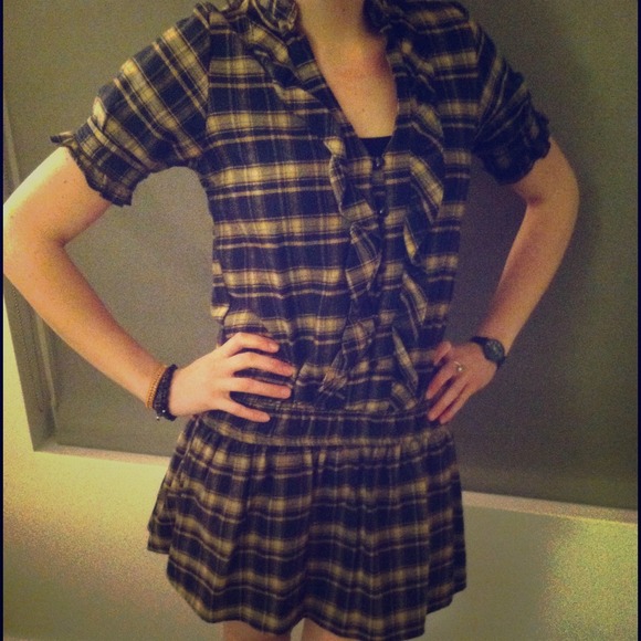 Plaid Tunic