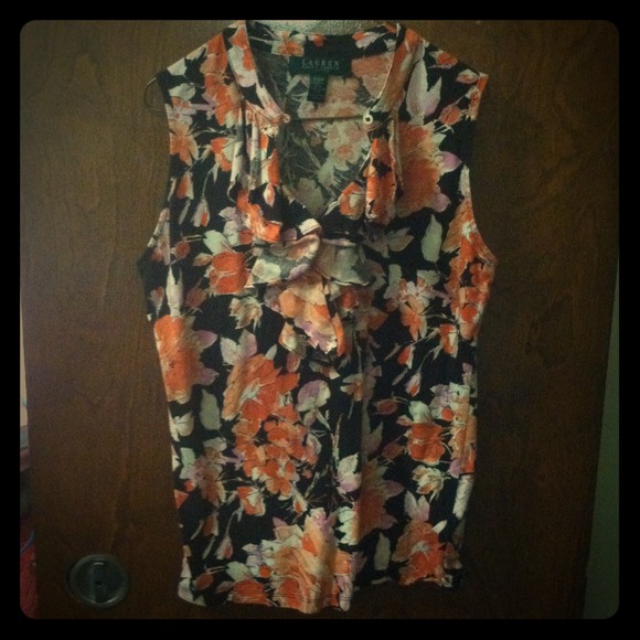 Ralph Lauren petite blouse previously loved