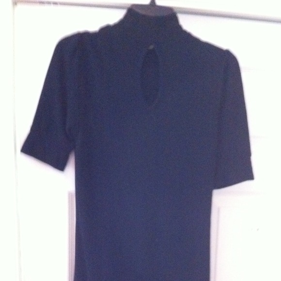 Black Sweater Dress - Picture 2 of 4