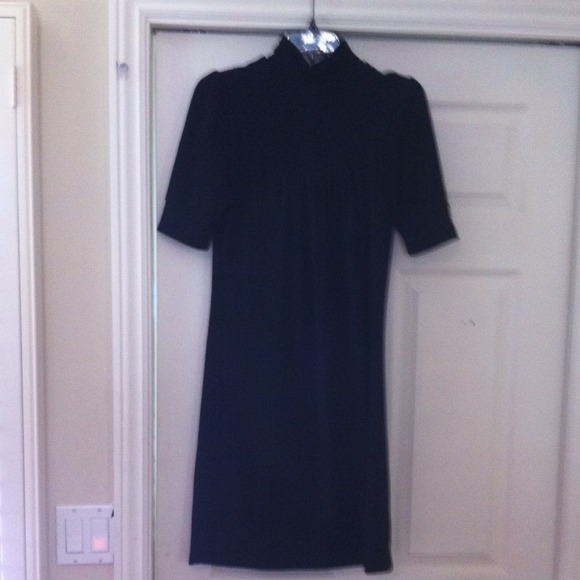 Black Sweater Dress - Picture 3 of 4