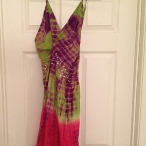 Tie dye dress