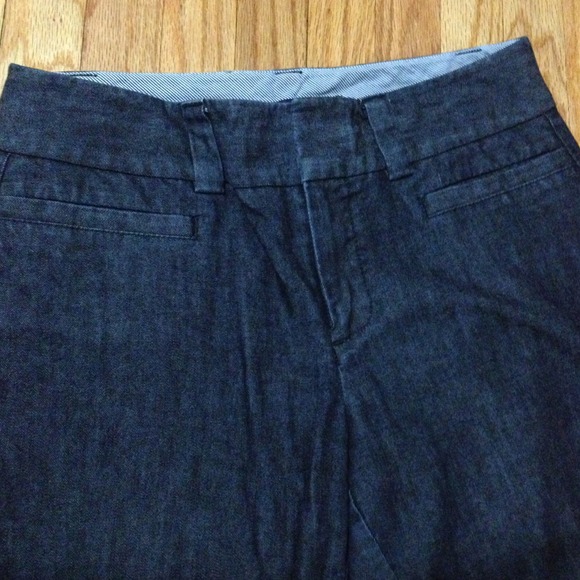 SOLD!! Gap black "denim" pants - Picture 2 of 3
