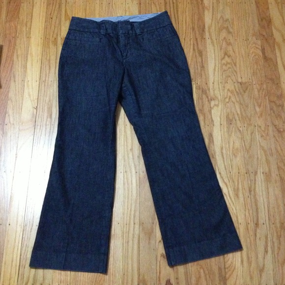SOLD!! Gap black "denim" pants - Picture 3 of 3