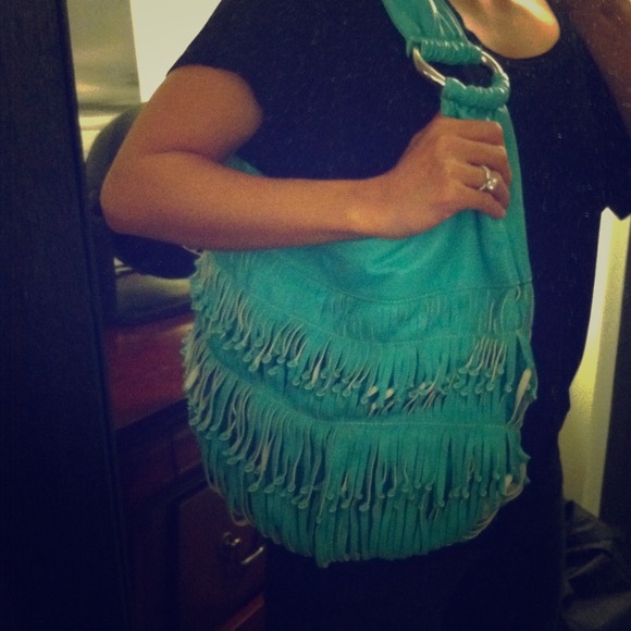 Tiffany blue hobo purse