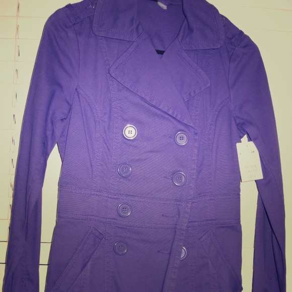 Purple jacket