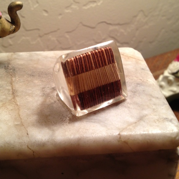 ****REDUCED******* Wood and plastic ring
