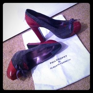 Just reduced! Philosophy heels