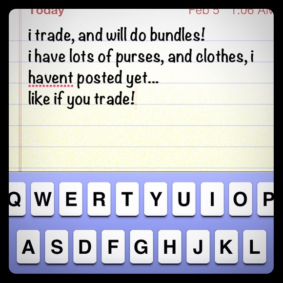 trade. (:
