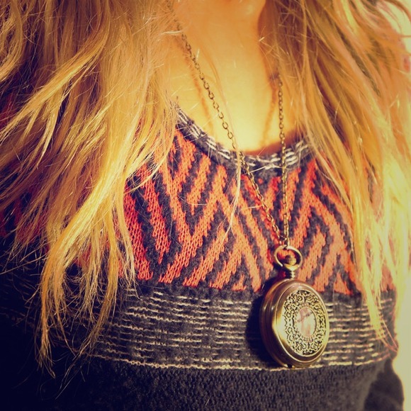 Pocket Watch Necklace