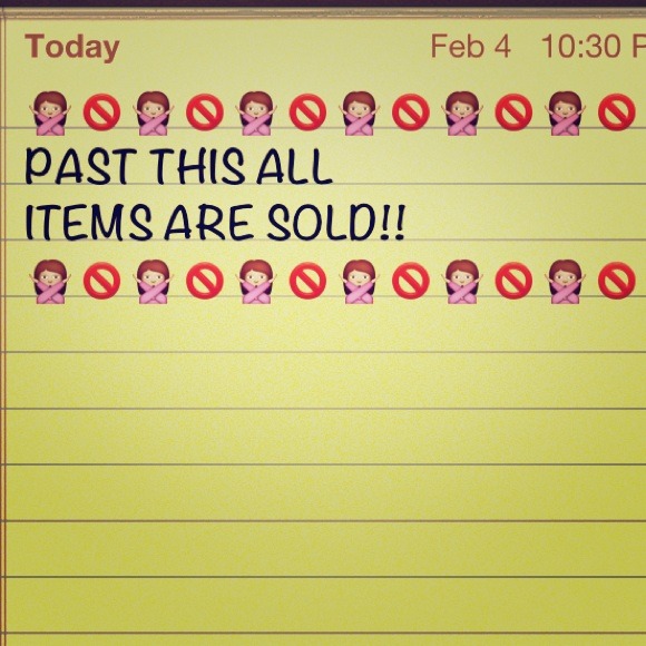 🚫Past This All Items Sold🚫
