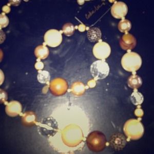 New with tags cookie lee necklace and bracelet