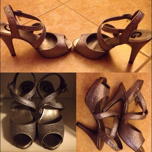 Sparkly guess heels
