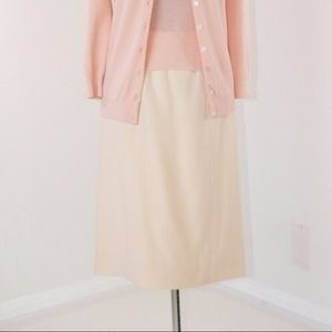 Chanel Skirt size EU 34, creme color