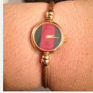 Vintage authentic Gucci watch.