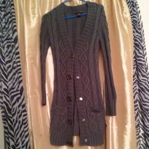 Long Knit Cardigan
