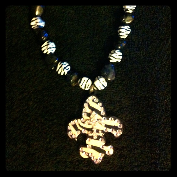 Super Cute Zebra Necklace